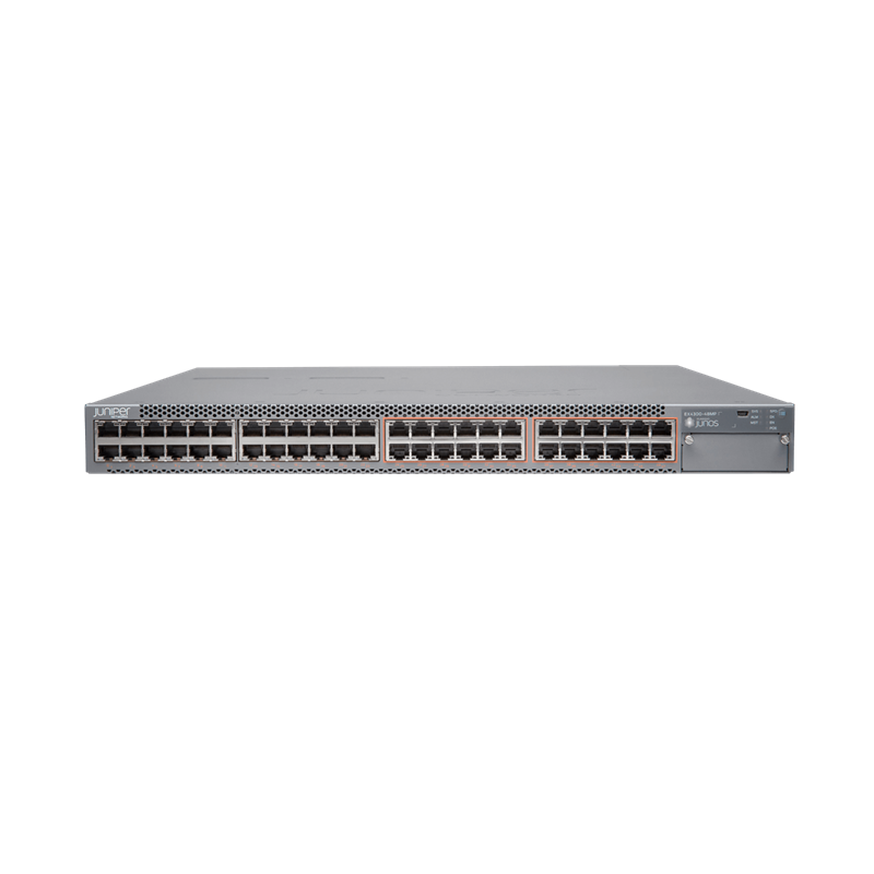 Juniper Networks EX4300, 48-PORT 10/100/1000BASET + 550W, EX4300-48T-DC