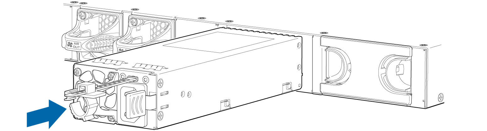 Juniper Networks JPSU-920-AC-AFO EX3400 920W AC power supply