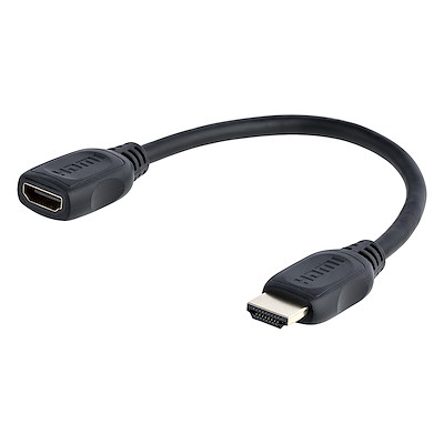 StarTech HDMIEXTAA6IN 6in High Speed HDMI Port Saver Cable