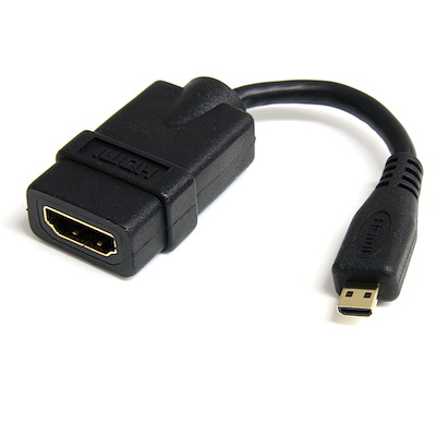 StarTech HDADFM5IN 5in High Speed HDMI to HDMI Micro Adapter Cable 