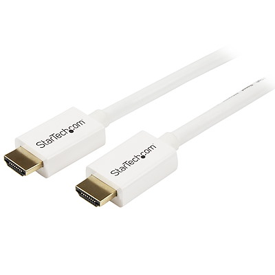 StarTech HD3MM1MW 1m White CL3 In-wall High Speed HDMI Cable