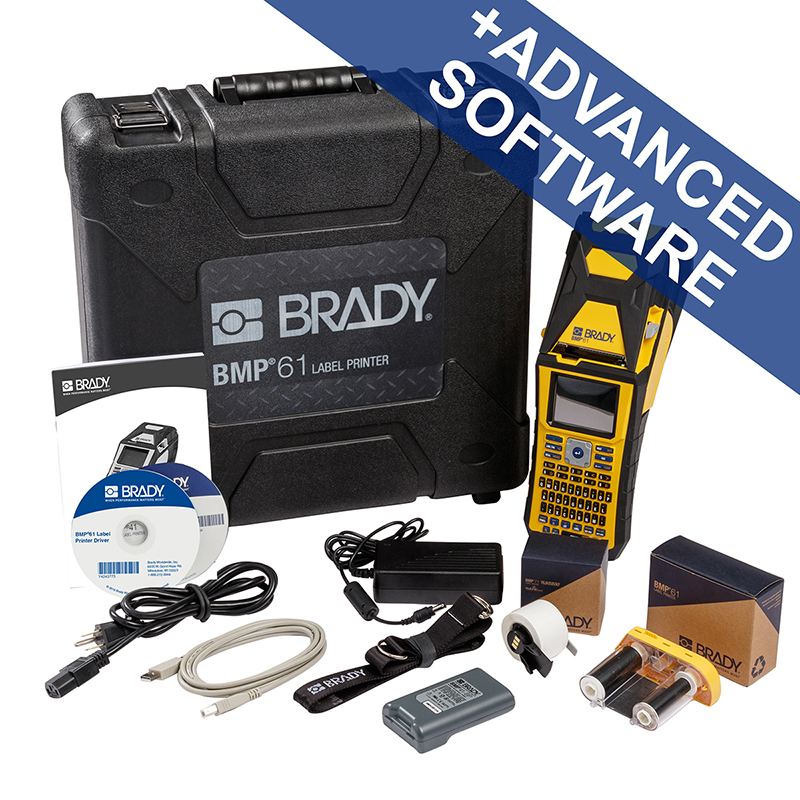 Brady BMP61-QY-UK-W-PWID BMP61 Label Printer With WiFi and Brady Workstation PWID Suite