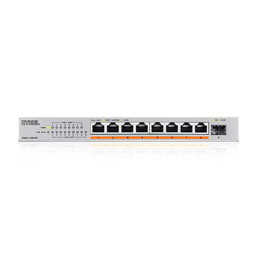 Zyxel XMG-108HP 8-Port Unmanaged 2.5GbE PoE++ Access Switch