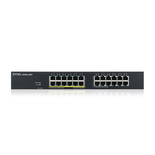 Zyxel GS1915-24EP 24-Port Smart GbE 12 Port PoE Switch 