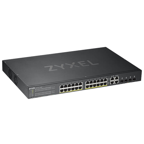 Zyxel GS1920-24HPv2 24-port GbE Smart Managed PoE Switch