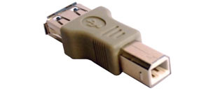 USB (A) Female - (B) Male Adapter | Comms Express