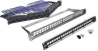 Difference Between Loaded And Unloaded Patch Panel