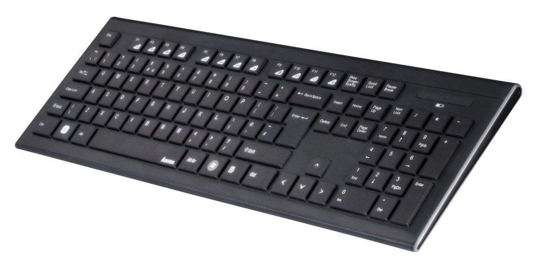 Hama Cortino Wireless UK Keyboard and Mouse Set | Comms Express