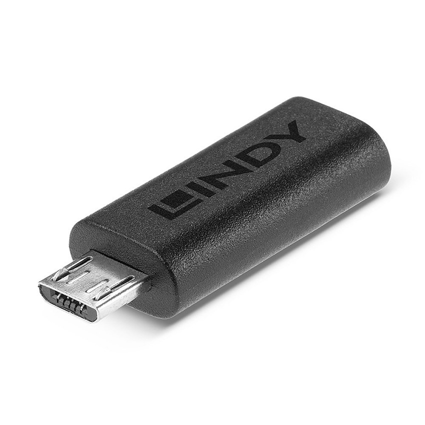 Lindy 41903 USB 2.0 Type Micro-B To C Ad... | Comms Express