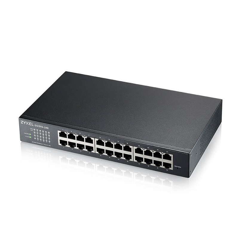 Zyxel GS1915-24E-GB0101F Managed Switch L2 Gigabit Ethernet 1U Black ...