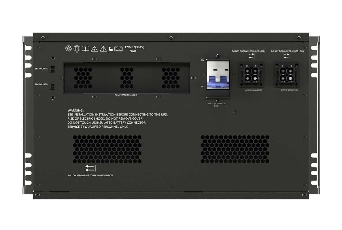 Vertiv Liebert GXT5 EBC384VRT6U Rackmount Tower UPS 16 20kVA Battery Cabinet Comms Express