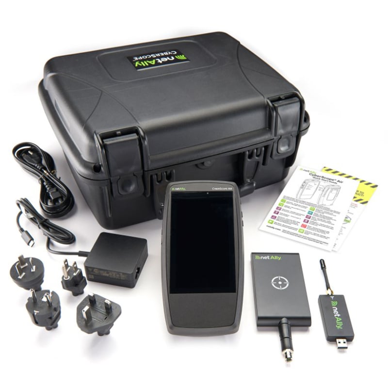 NetAlly CYBERSCOPE-AIR-E CyberScope Cyber Security Scanner (Wireless, Partial Tri-Band)