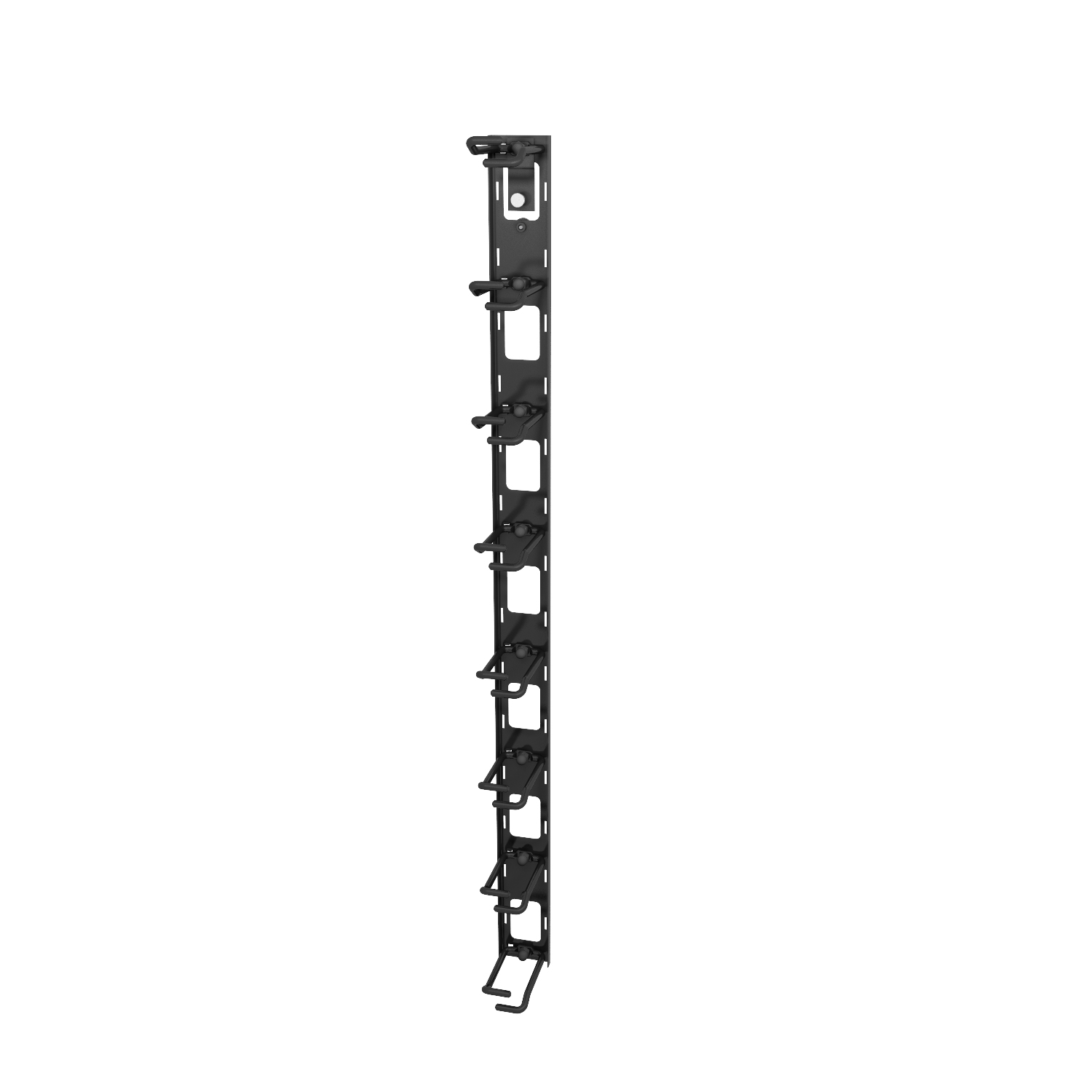 Vertiv VRA1021 Vertical Cable Organizer, 8 Cable Rings