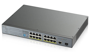 You Recently Viewed Zyxel GS1300-18HP 16-port GbE Unmanaged PoE Switch Image