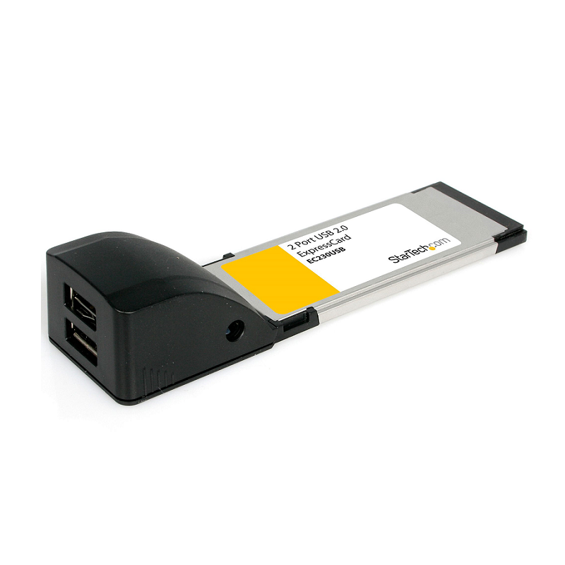 You Recently Viewed StarTech EC230USB 2 Port ExpressCard Laptop USB 2.0 Adapter Card Image