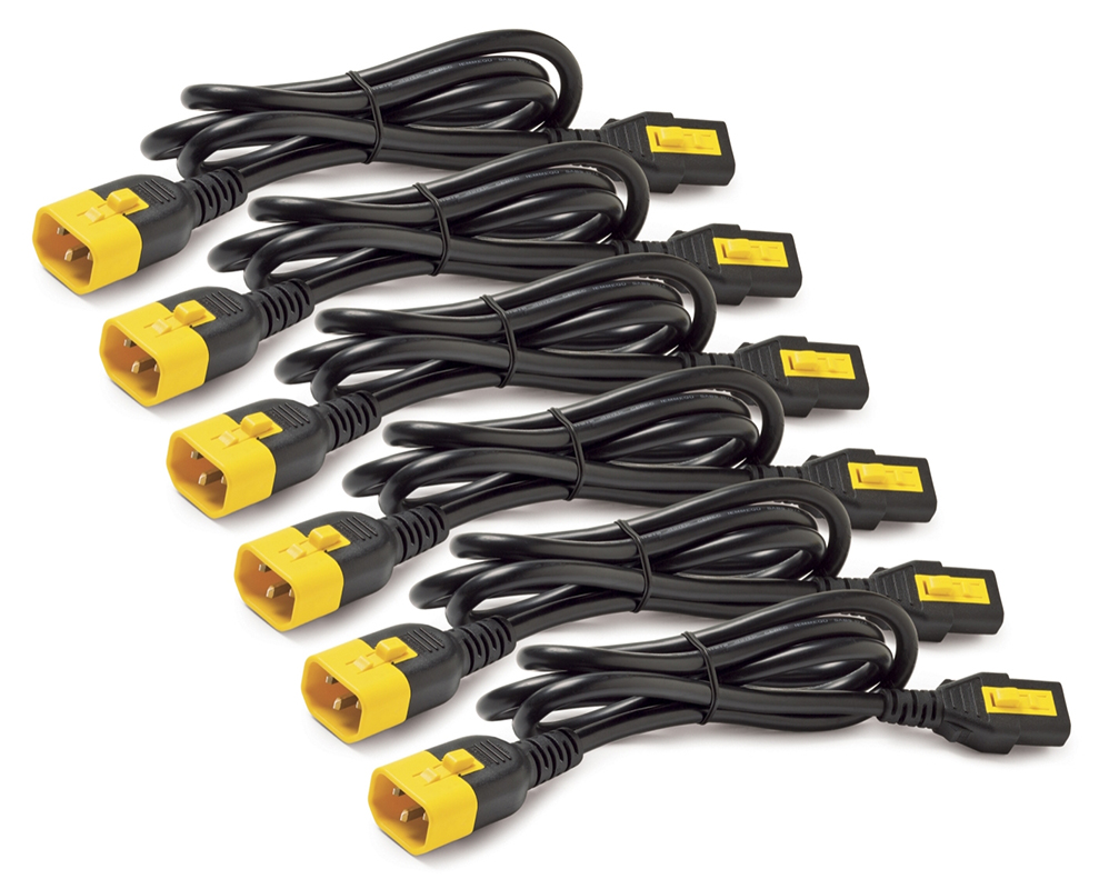 You Recently Viewed APC Power Cord Kit (6 ea), Locking, C13 to C14, 1.2m  - AP8704S-WW Image