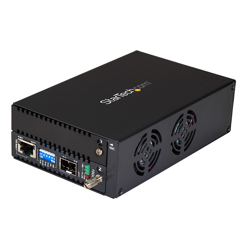 You Recently Viewed StarTech ET10GSFP 10GbE 10 Gigabit Ethernet Copper-to-Fiber Media Converter - Open SFP+ Image