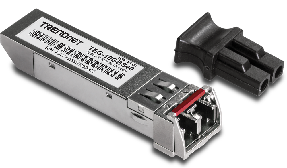You Recently Viewed TRENDnet TEG-10GBS40 10GBASE-LR SFP+ Single Mode LC Module (40KM with DDM) Image