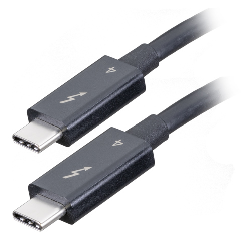 You Recently Viewed Thunderbolt 4 USB-C Male - Male 40Gbps Active 2m Cable - Black Image