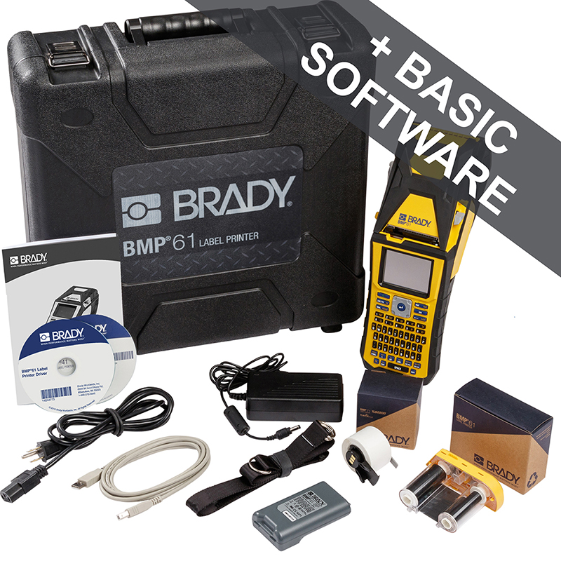 You Recently Viewed Brady BMP61-QWERTY-UK-W BMP61 Label Printer With WiFi Image