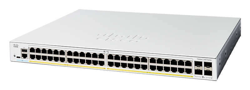You Recently Viewed Cisco C1200-48P-4G 48 Port Gigabit + 4x SFP L3 Supported Managed Switch Image
