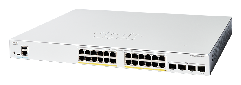 You Recently Viewed Cisco C1300-24FP-4X 24 Port Gigabit + 4x SFP+ L3 Supported Managed Switch Image
