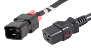 You Recently Viewed zLock IEC C19-C20 320 Black Dual Locking Cable Image