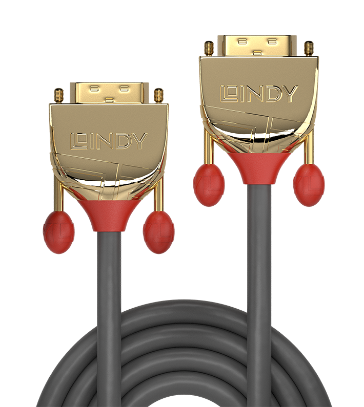 Lindy Gold Line DVI-D Single Link Cable