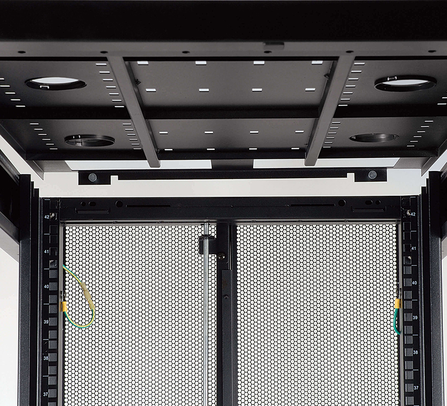 Tripp Lite 47U Euro-Series Expandable Server Rack, Standard Depth, No Side Panels