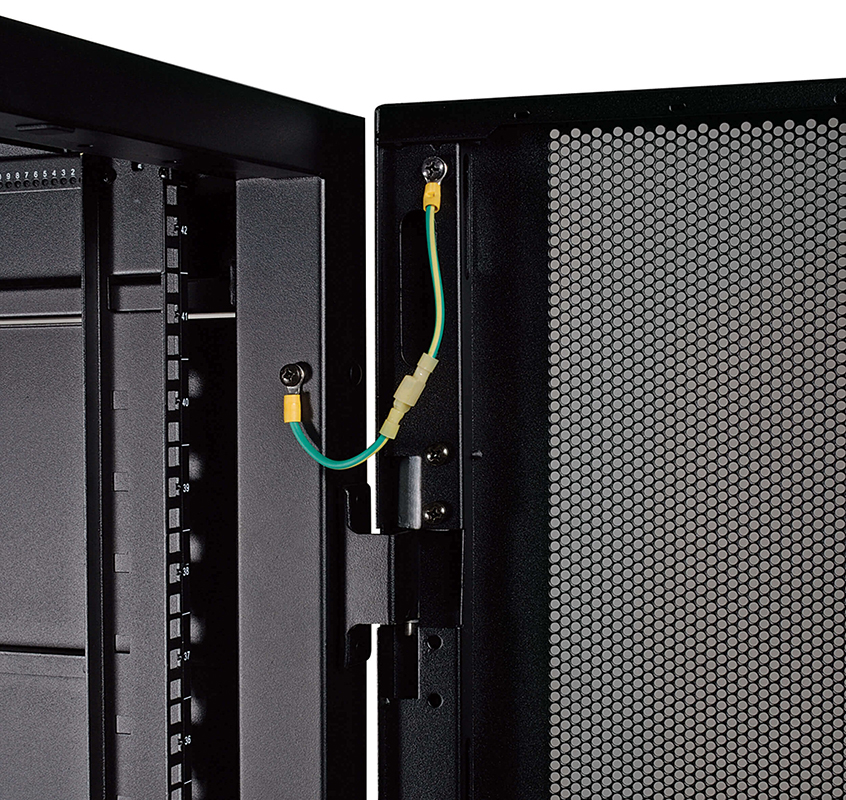 Tripp Lite 47U Euro-Series Expandable Server Rack, Standard Depth, No Side Panels