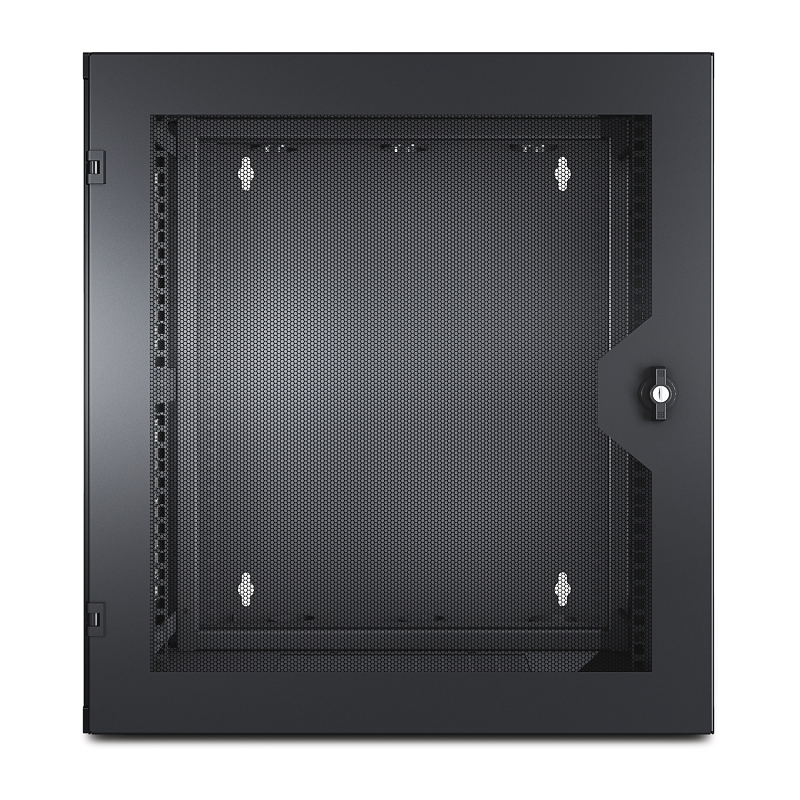 APC AR100HD NetShelter WX 13U w/Vertical Mounting Rail Vented Front Door Black