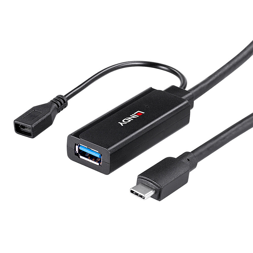 Lindy 43344 5m USB 3.2 Gen 1 C/A Active Extension