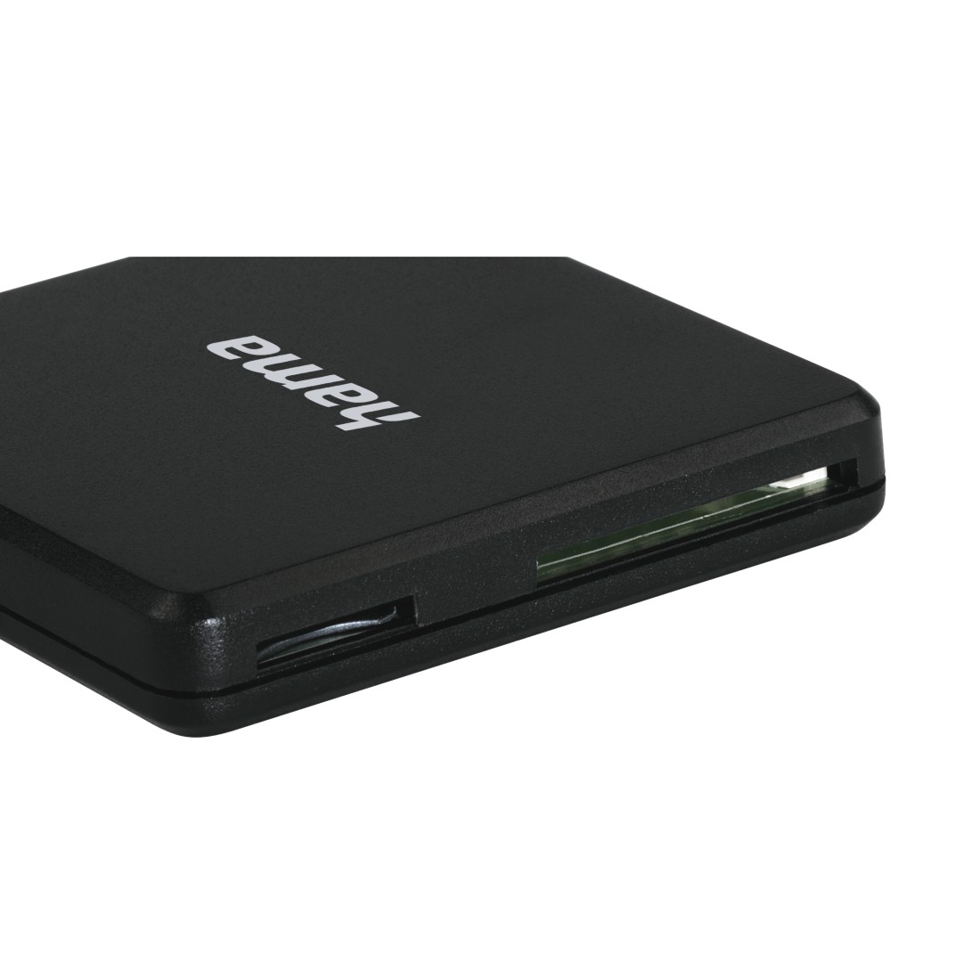 Hama 00124022 USB 3.0 Multi-Card Reader, SD/microSD/CF, black