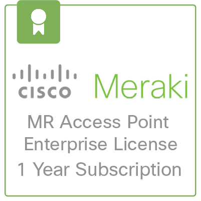 無線LAN機器 Meraki MR Enterprise License， 5 Years， Electronic