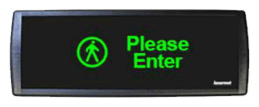 You Recently Viewed SafeCount LED Enter / Do Not Enter Sign Image
