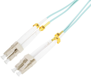 CE LC - LC Connector Multimode Duplex Fibre Patch Leads