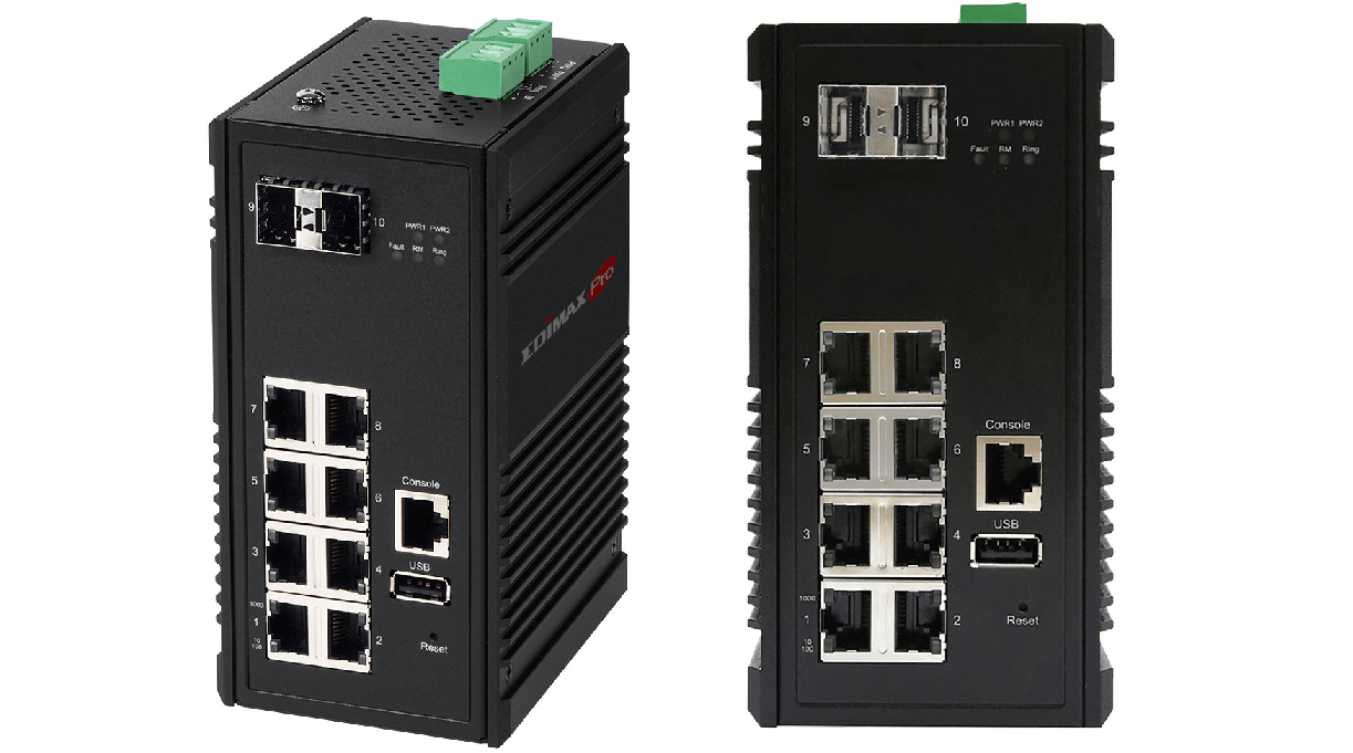 EDIMAX - Switches - PoE - 8-Port Gigabit Ethernet PoE+ Switch